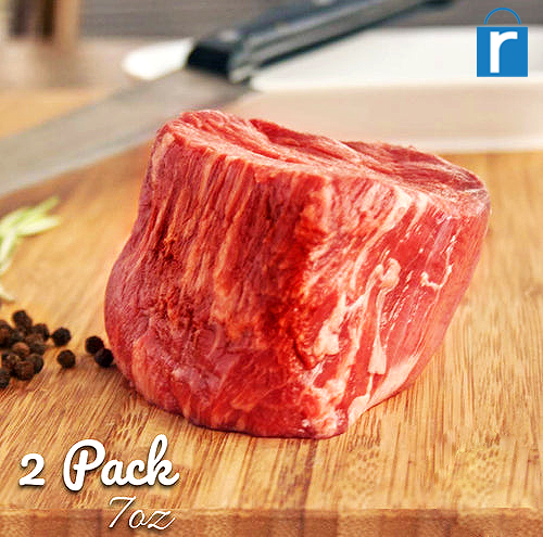 Halal Fillet Steak (7 oz) - 2 Pack